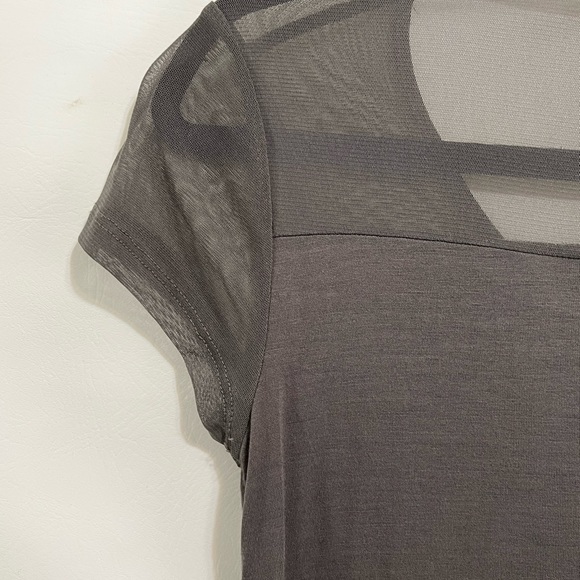 International Concepts shirt, top gray sz petite (maybe PM)with rhinestones EUC - Picture 10 of 12